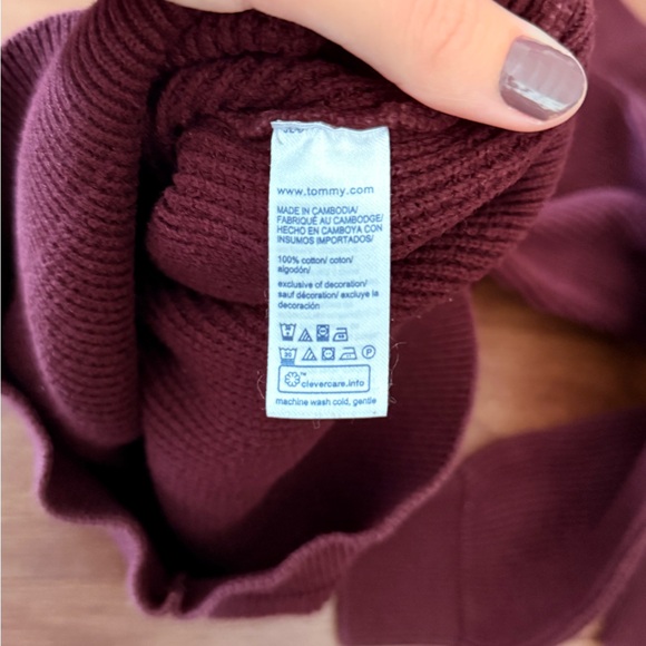 Tommy 3/4 Zip Pullover Size S (unisex) - Picture 6 of 6